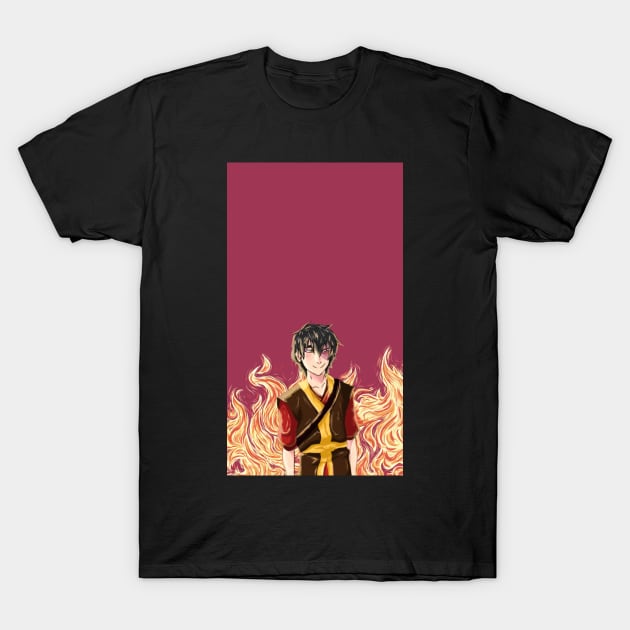 Zuko Smiling T-Shirt by Sophprano